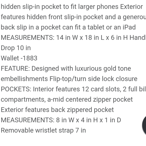 Sold Mia K. Farrow blue tote - Picture 6 of 6